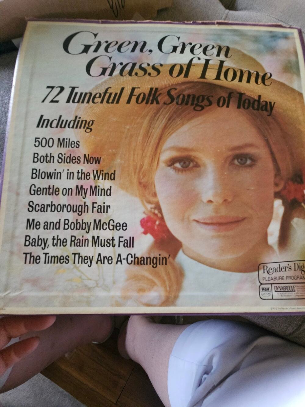 Green Green Grass of Home 72 Tuneful Folk Songs Vinyl Record Set